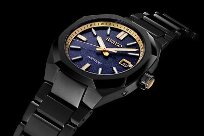 Pre-owned Seiko Astron Sbxy073 Nexter Starry Sky Limited Titanium Radio Solar Watch 39.6mm