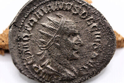 Roman Imperial | Trajan Decius | AR Antoninianus Coin | 249-251 CE | Uberitas