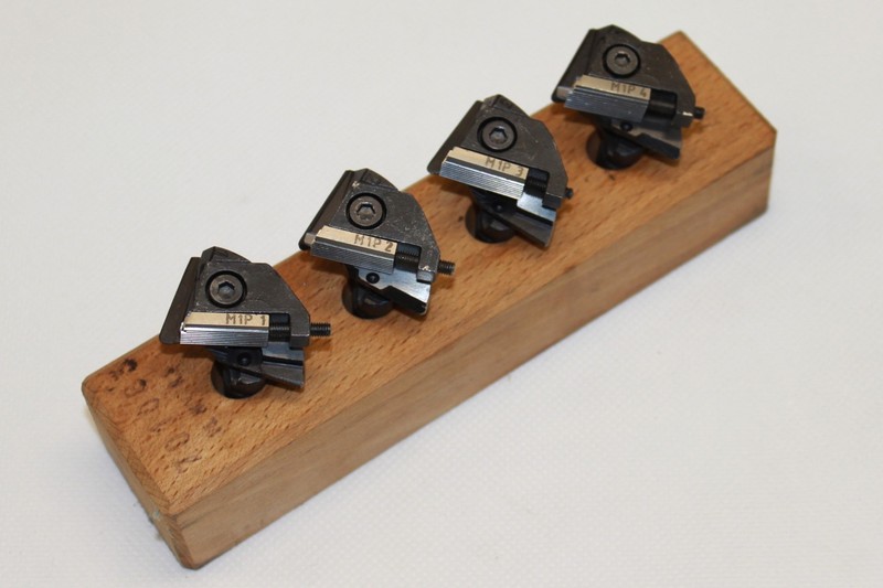 4x Strehlerhalter Wagner - Zr12 (C 2,5) - 60Â° Stg. 1,0 - Gewindeschneidkopf Za12