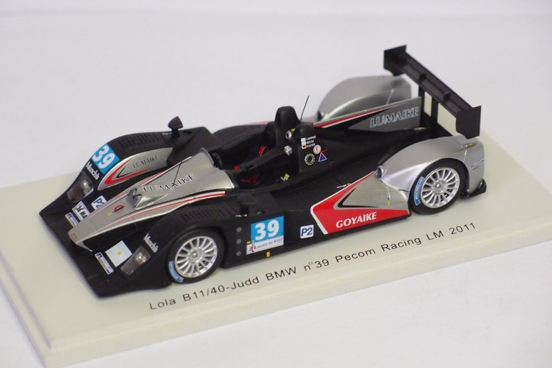 Spark  Lola B11/40 Judd #39 Pecom Racing Le Mans 2011 1:43 