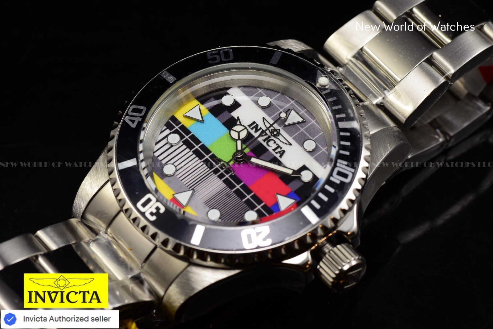 Invicta Mens Pop Art Limited Editions 40mm Dial Quartz