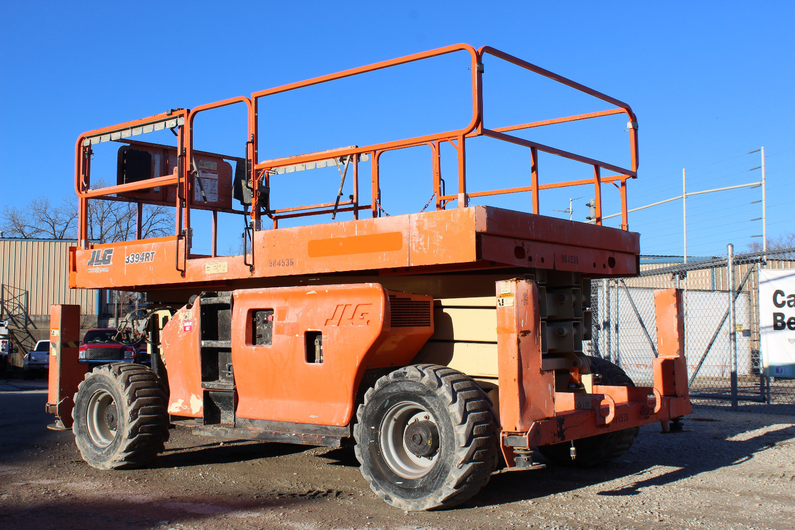 2007 JLG 3394RT ALL TERRAIN SCISSOR LIFT DUAL FUEL JLG ROUGH TERRAIN LIFT
