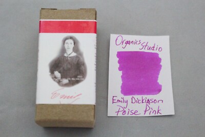 Organics Studio Emily Dickinson Poise Pink Fountain Pen Ink