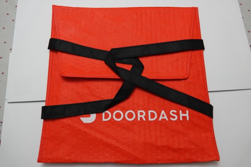 Doordash Large Insulated Pizza Delivery Bag For Top Dashers 19x19x5" NEW