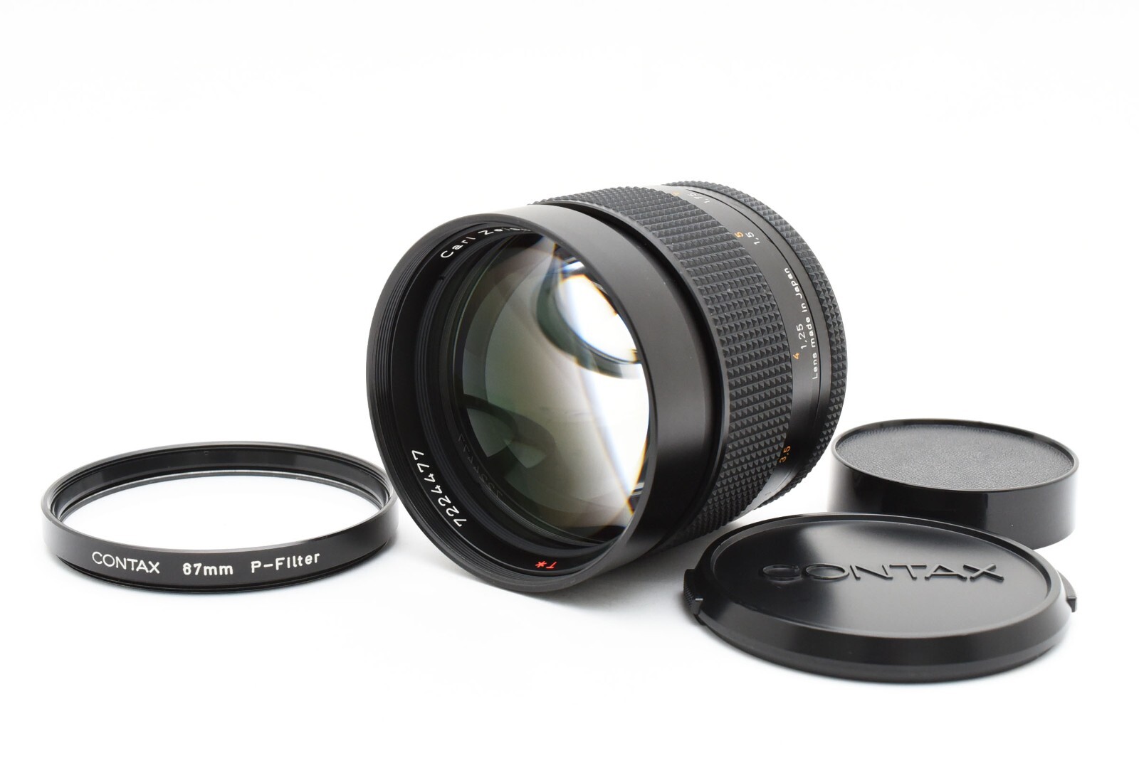 美品★CONTAX CarlZeiss Planar 85mm F1.4 MMJ Carl Zeiss 85mm f1.4 Planar T* - Lens – Kamerastore