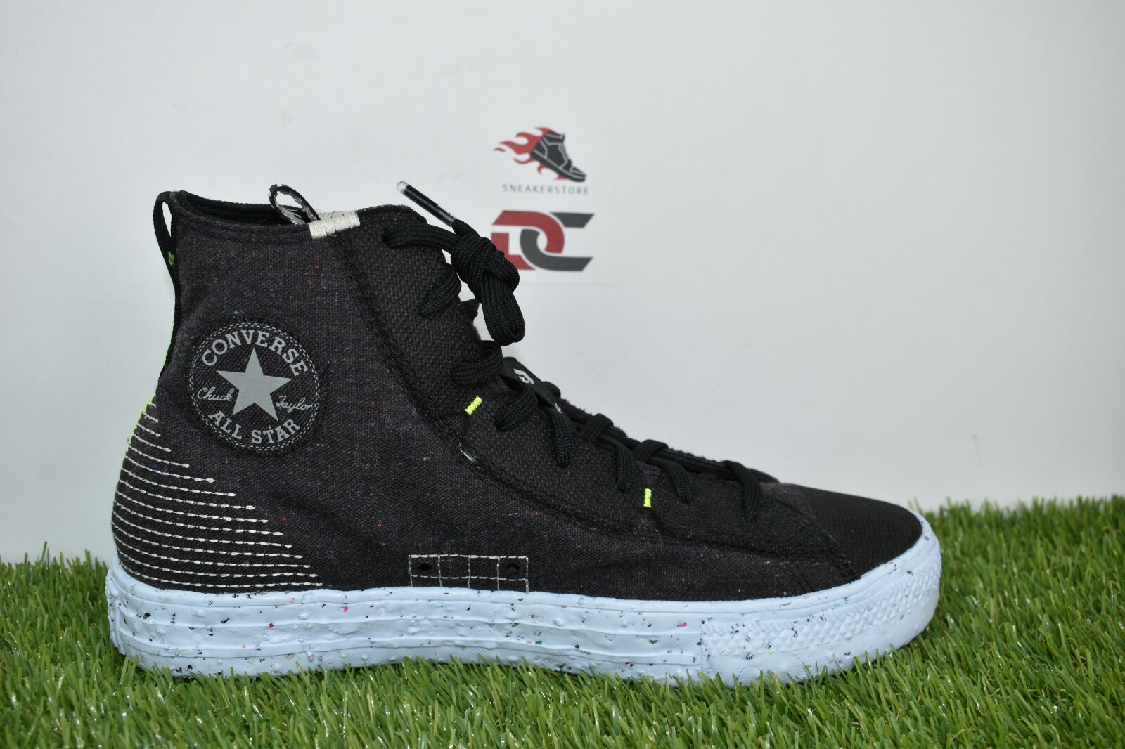 NEW CONVERSE Chuck Taylor All-Star Hi Crater Black Size NEW CONVERSE Chuck Taylor All-Star Hi Crater Black Size