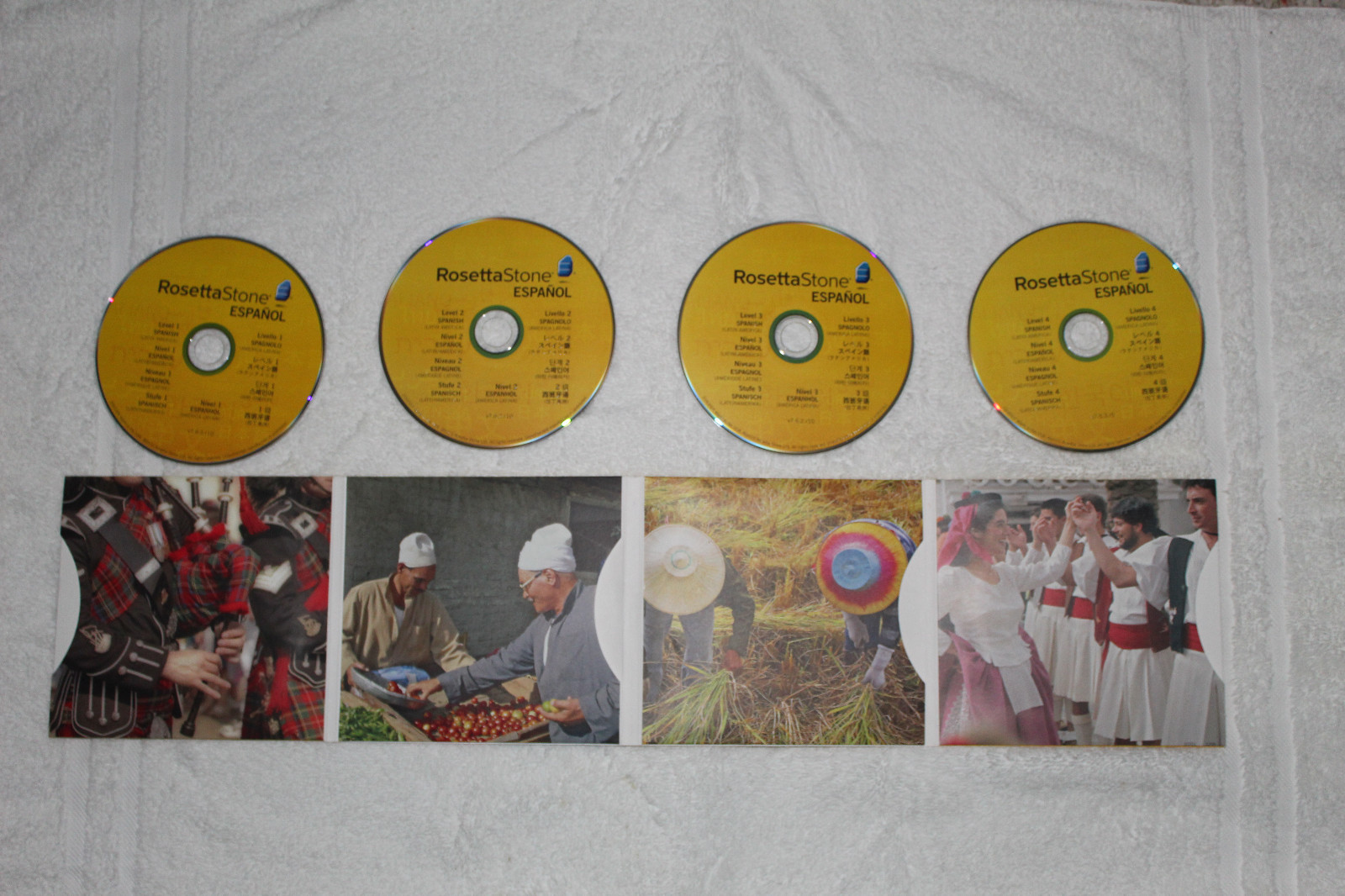 Rosetta Stone Spanish Espanol Latin America Version 4 Level 1-5 TOTAL Complete