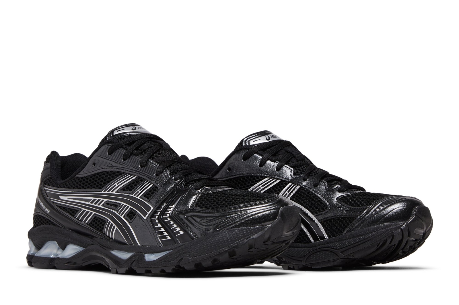靴 asics Gel Kayano 14 Black Pure Silver ASICS Gel Kayano 14 'Black Pure Silver' 1201A019-006 Men's