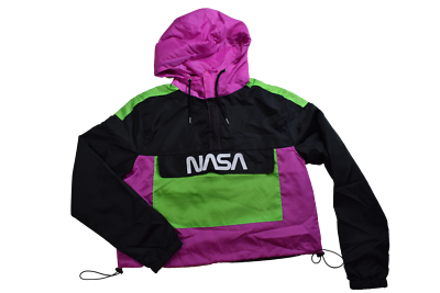 Nasa top hooded windbreaker