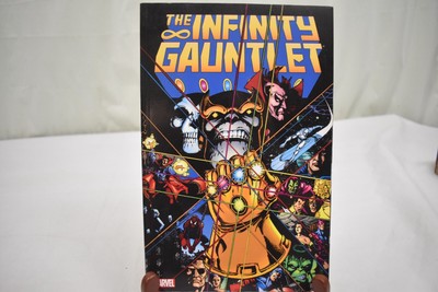 INFINITY GAUNTLET ~~  MARVEL DELUXE TPB *2012* 2nd Edition Thanos
