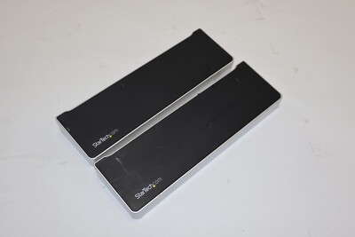 Lot Of 2 StarTech.com USB3DOCKH2DP Triple Monitor USB 3.0 Docking Station