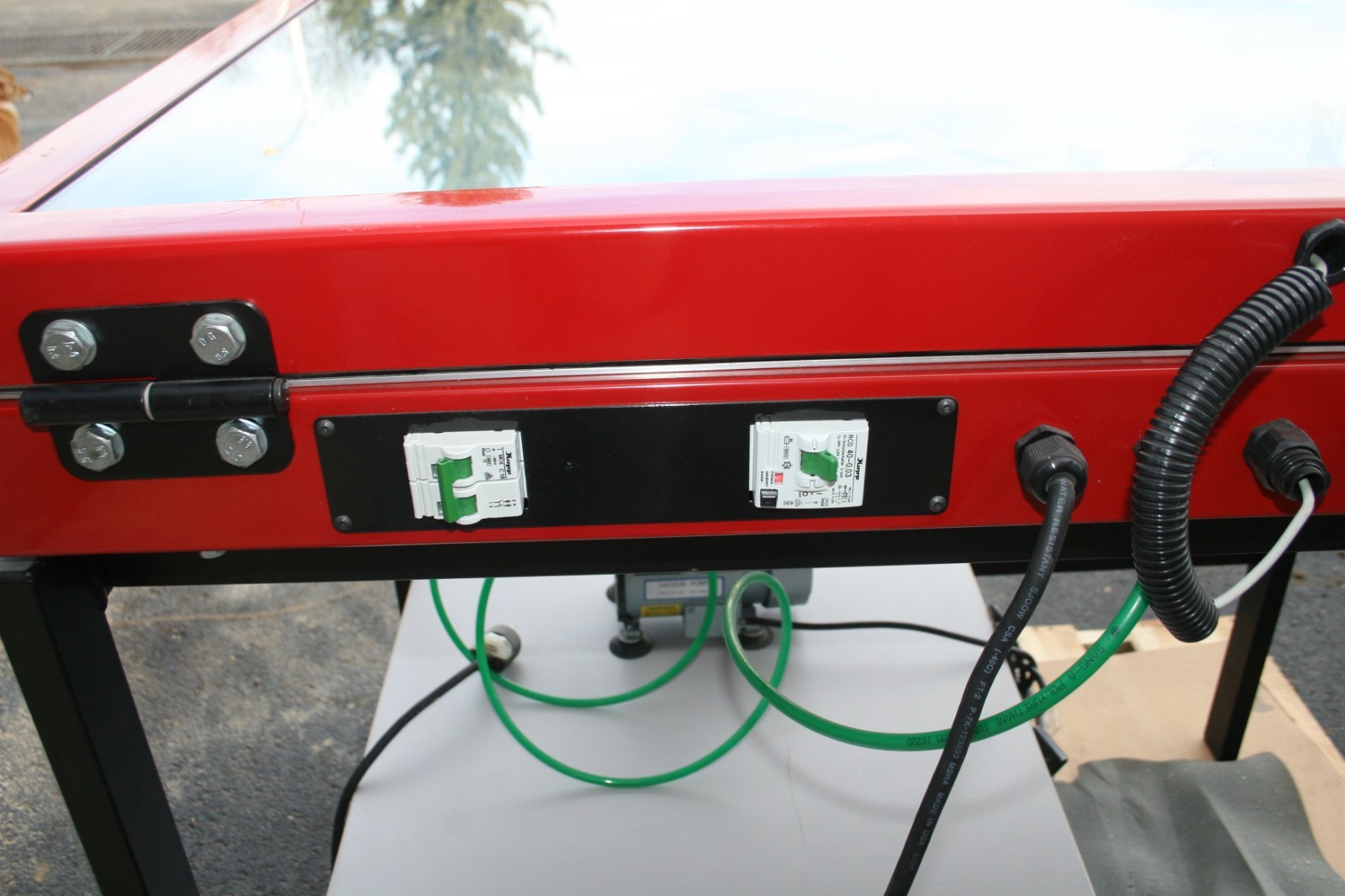 NEW DRYTAC HGP 220 Vacuum Press Hot Press Heated Glass-Top