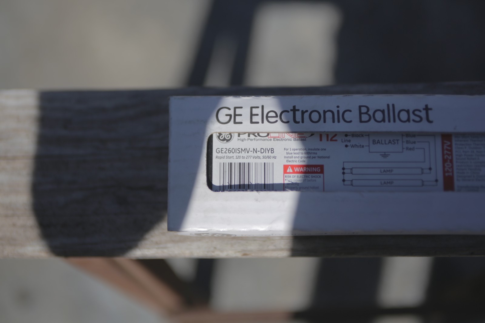 GE Electronic Ballast Proline T12