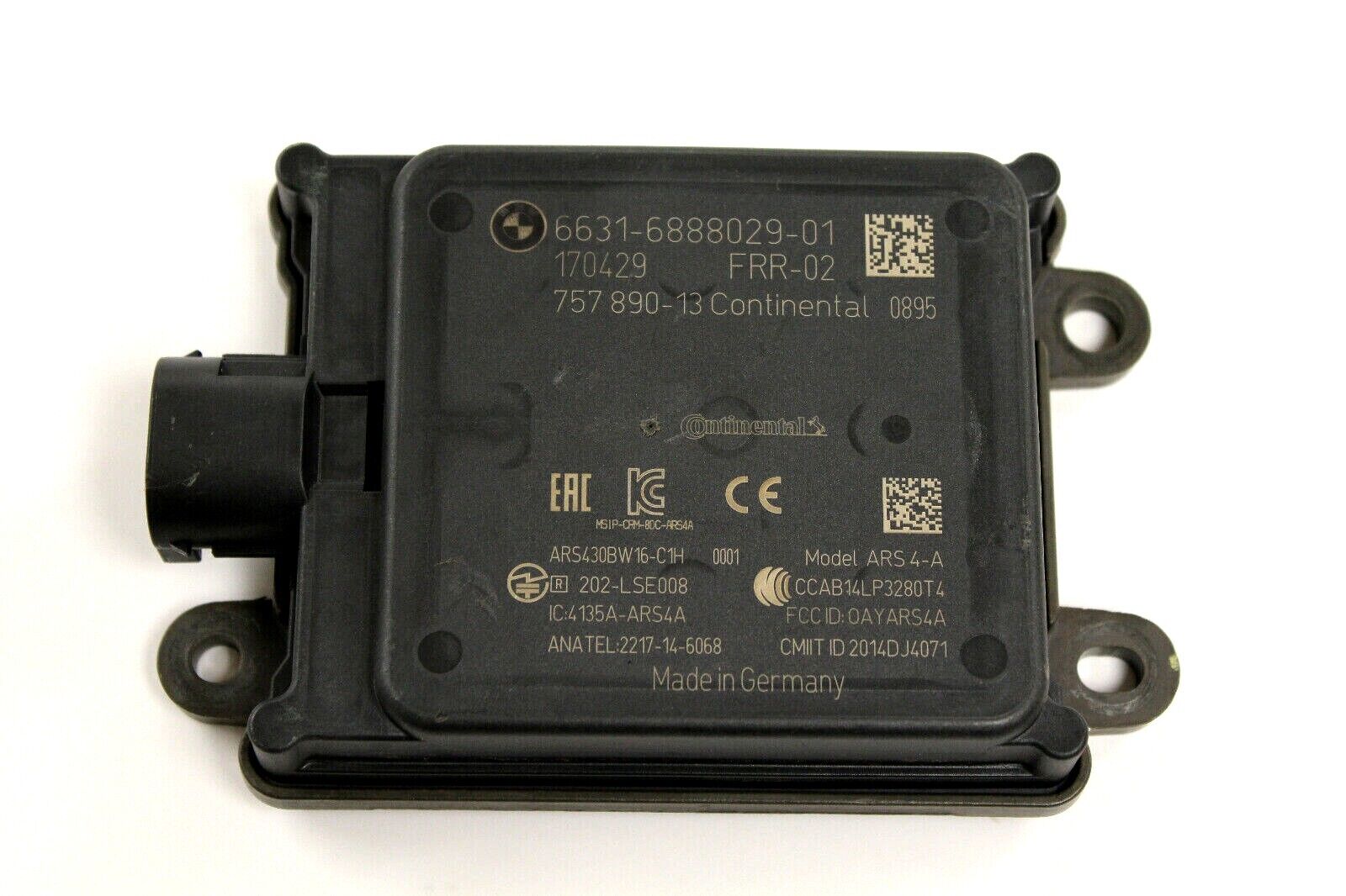 BMW, Front Radar Sensor, Long Range, Part# 66316888029 | eBay BMW, Front Radar Sensor, Long Range, Part# 66316888029 | eBay