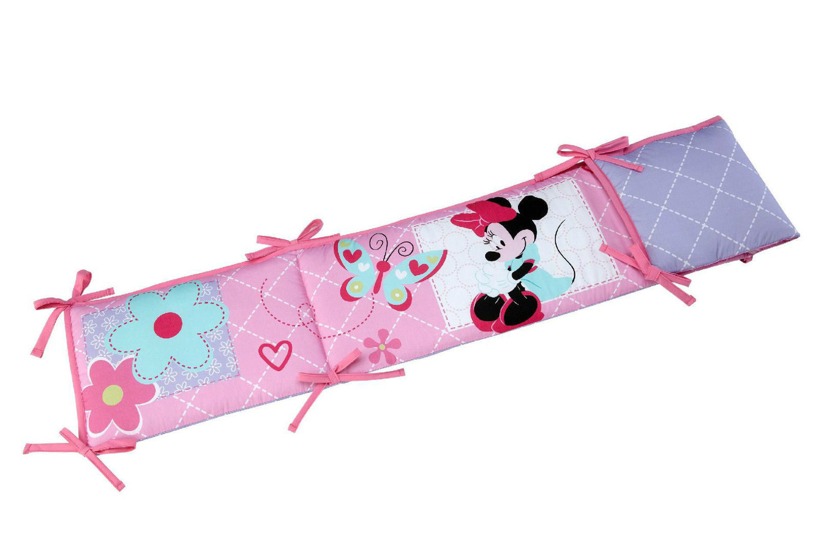 Disney Girls Cotton Blend Mesh Crib Liners