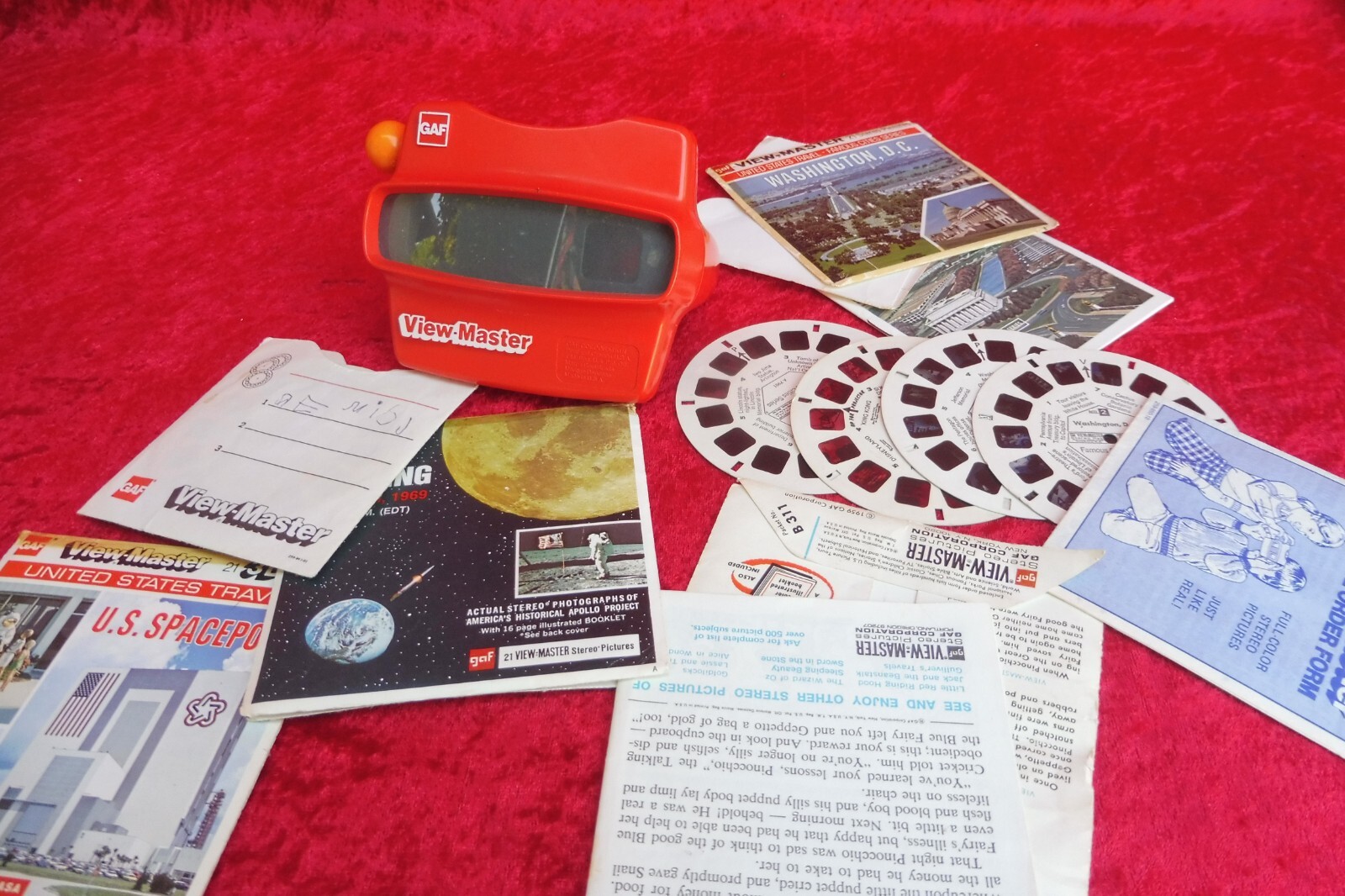 GAF View Master ビューマスター フィルム33枚付き 9-K024/1/060