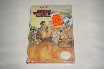 Operation Wolf (Nintendo NES) NEW Factory Sealed