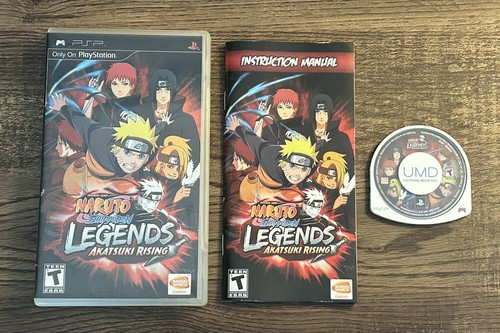 Naruto Shippuden Legends: Akatsuki Rising Sony PSP Game