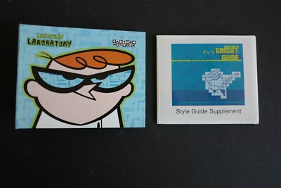 DEXTERS LABORATORY STYLE GUIDE WB CARTOON NETWORK 2001 BINDER & CD GADGET GUIDE
