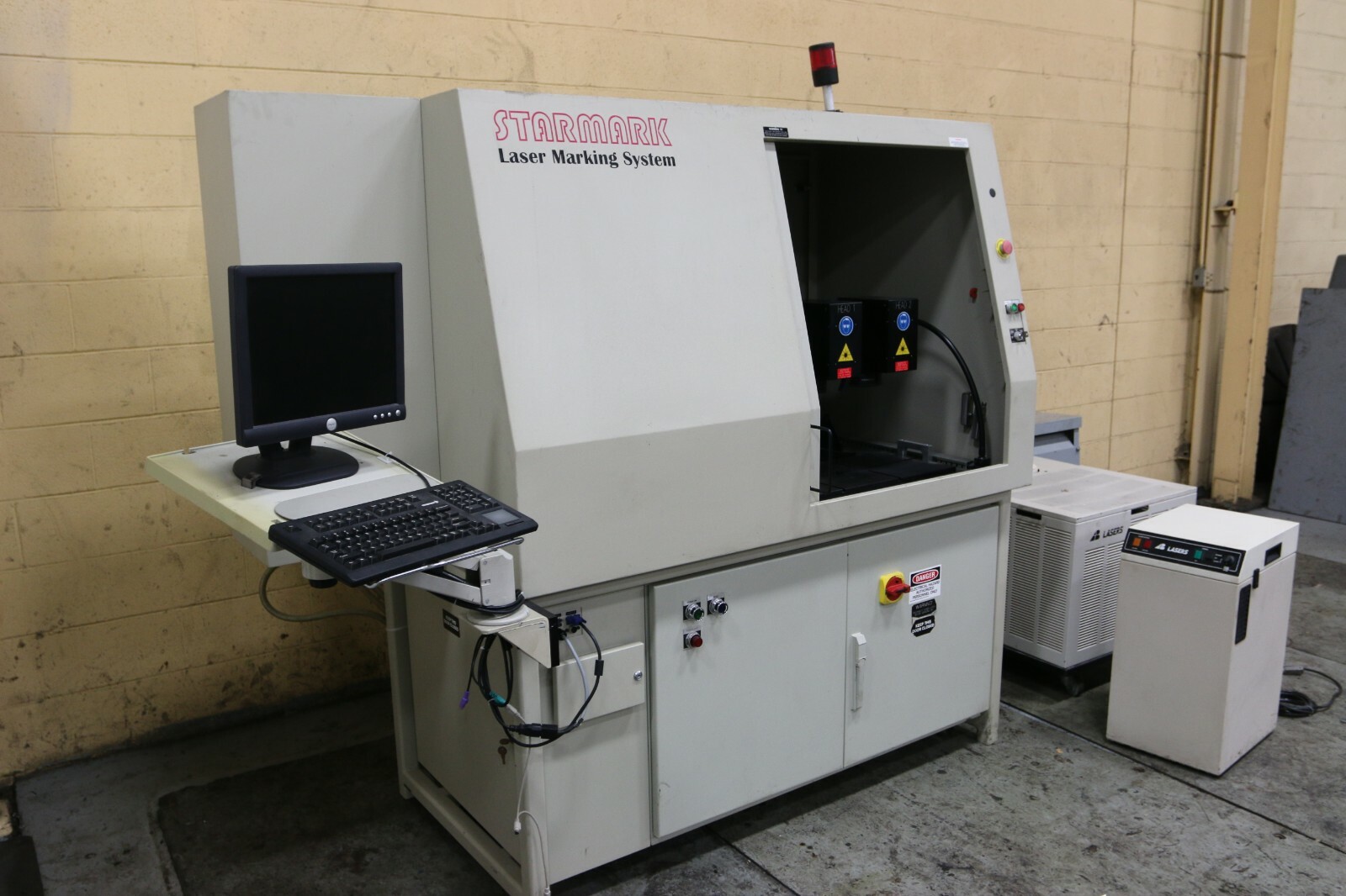 STARMARK LASER 2 HEAD MARKING MACHINE:  YODER #69631