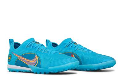 Pre-owned Nike Mercurial Air Zoom Vapor 14 Pro Tf 'blueprint Pack' Dj2851-484 In Chlorine Blue/marina/laser Orange