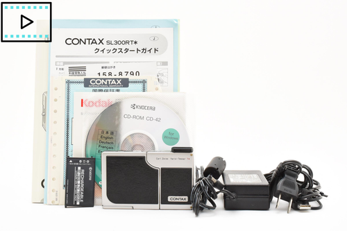 CONTAX SL300R コンパクトデジタルカメラ Contax SL300R T Silver 3.1MP Compact Digital Camera Japan