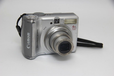 Canon PowerShot A560 7.1MP Digital Camera 4X optical Zoom  - Silver