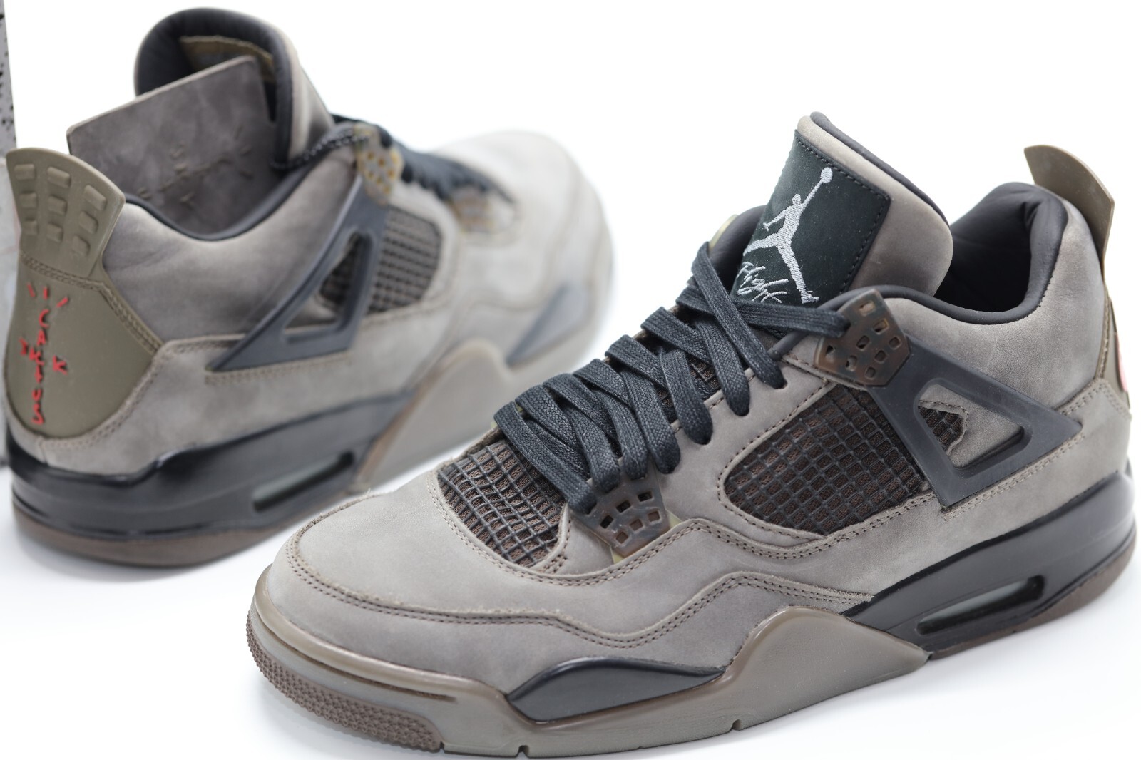 Nike Air Jordan IV 4 💥TRAVIS F\u0026f 💥 Mocha sz 9 og all vnds worn1x!  PromoSAMPLE | eBay