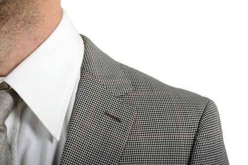 Pre-owned Hugo Boss "novan5/ben2" Men's 100% Wool Slim Two Button Suit Us 38r It 48r In Multicolor