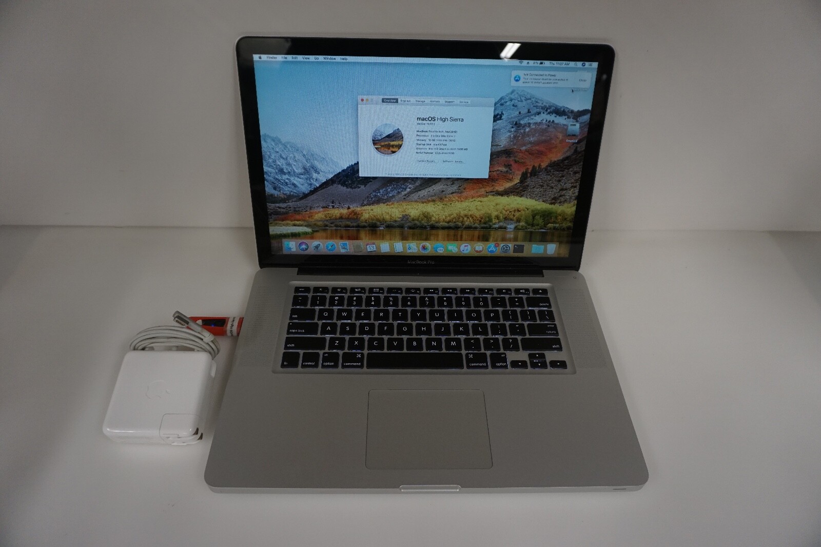 Apple MacBook Pro 15インチ 2012 i7 16GB 500 Apple MacBook Pro (2012) 15-inch 2.3 GHz (Pre-Retina) 16GB