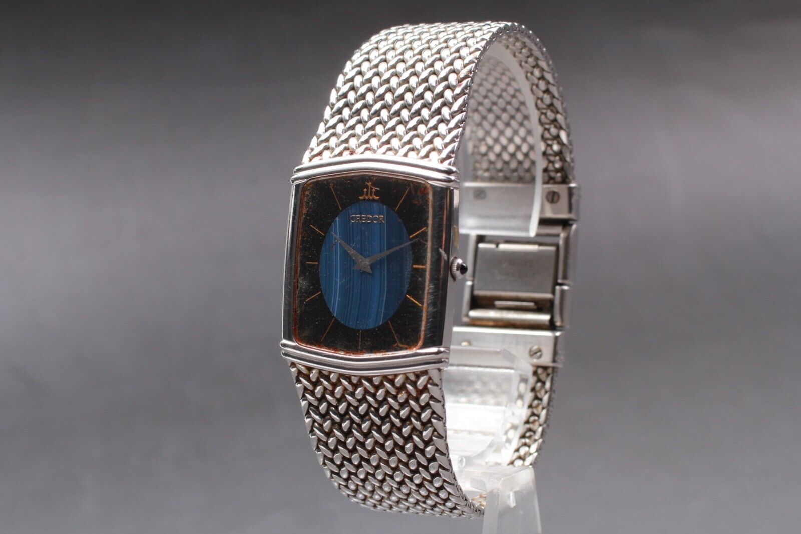 Exc+4】 Seiko Credor 2F70-5380 Vintage Stainless Steel Exc+4】 Seiko Credor 2F70-5380 Vintage Stainless Steel
