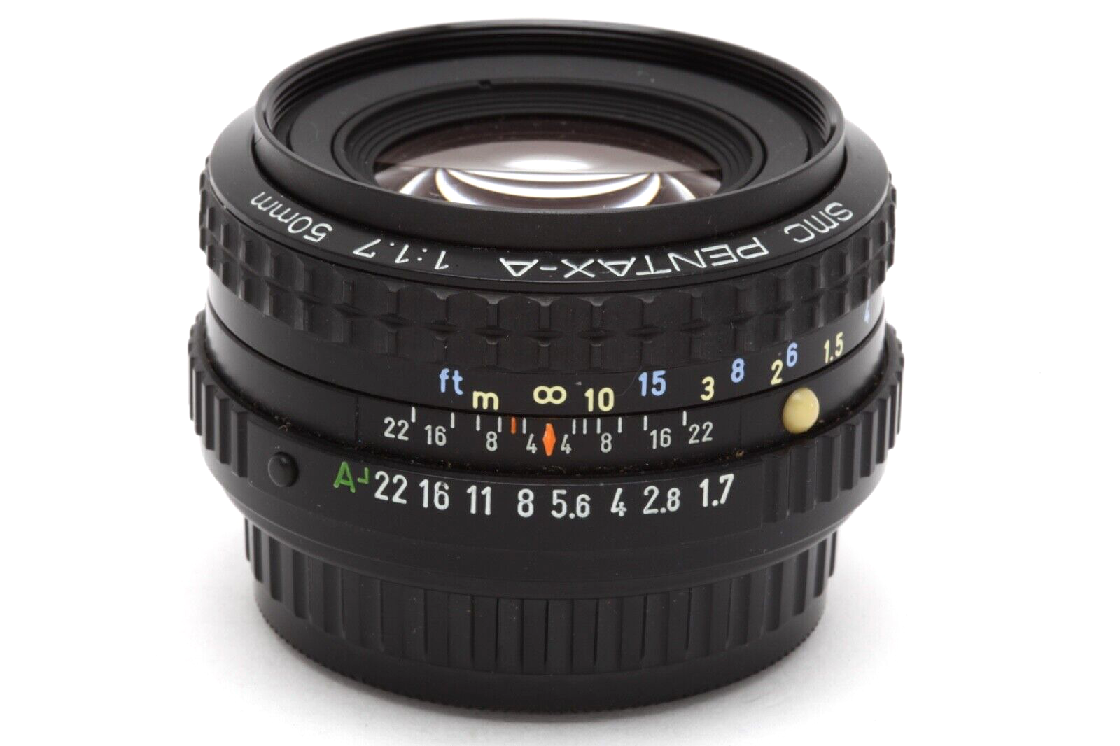 Pentax-A 50mm f1.7 SMC K Mount Lens #46532 | eBay