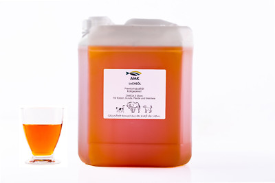 Lachsöl 5L,für Hunde,Katzen,Omega3, 100% Naturprodukt,Barfen, 2,99€/1L