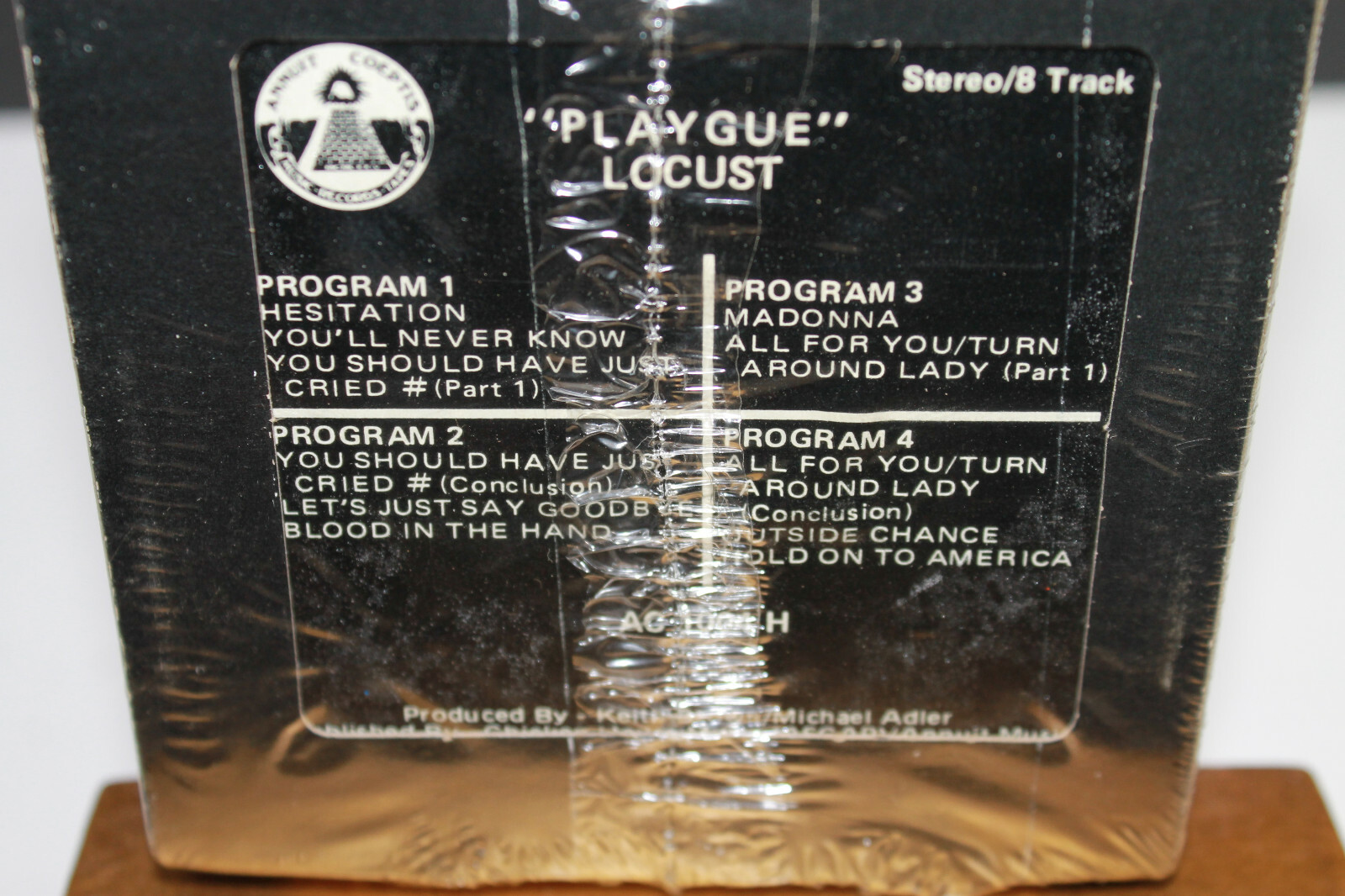 Locust Playgue 8 Track Factory Sealed New Old Stock