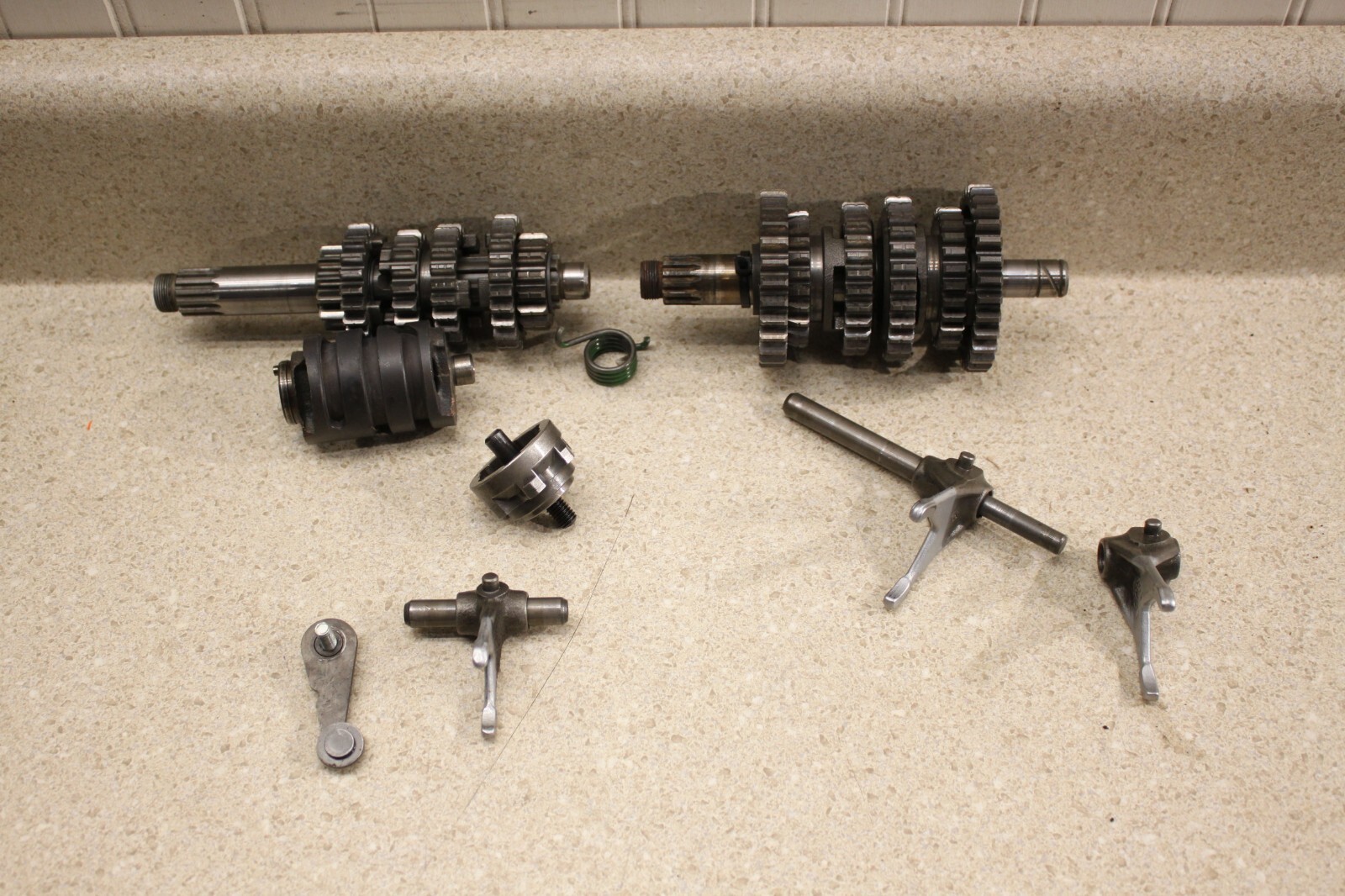 s☆t☆y☆k 1994 Yamaha YZ125 Transmission Gears Forks Shafts Tranny