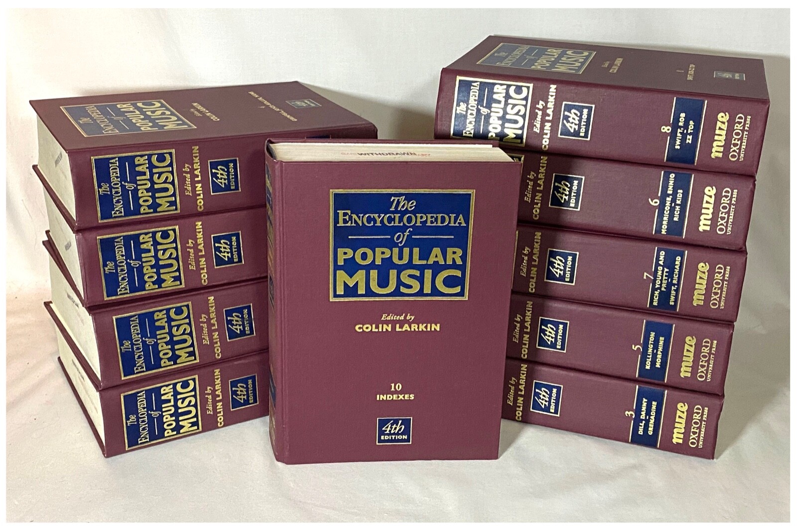 The Encyclopedia of Popular Music by Larkin 4th Ed 10