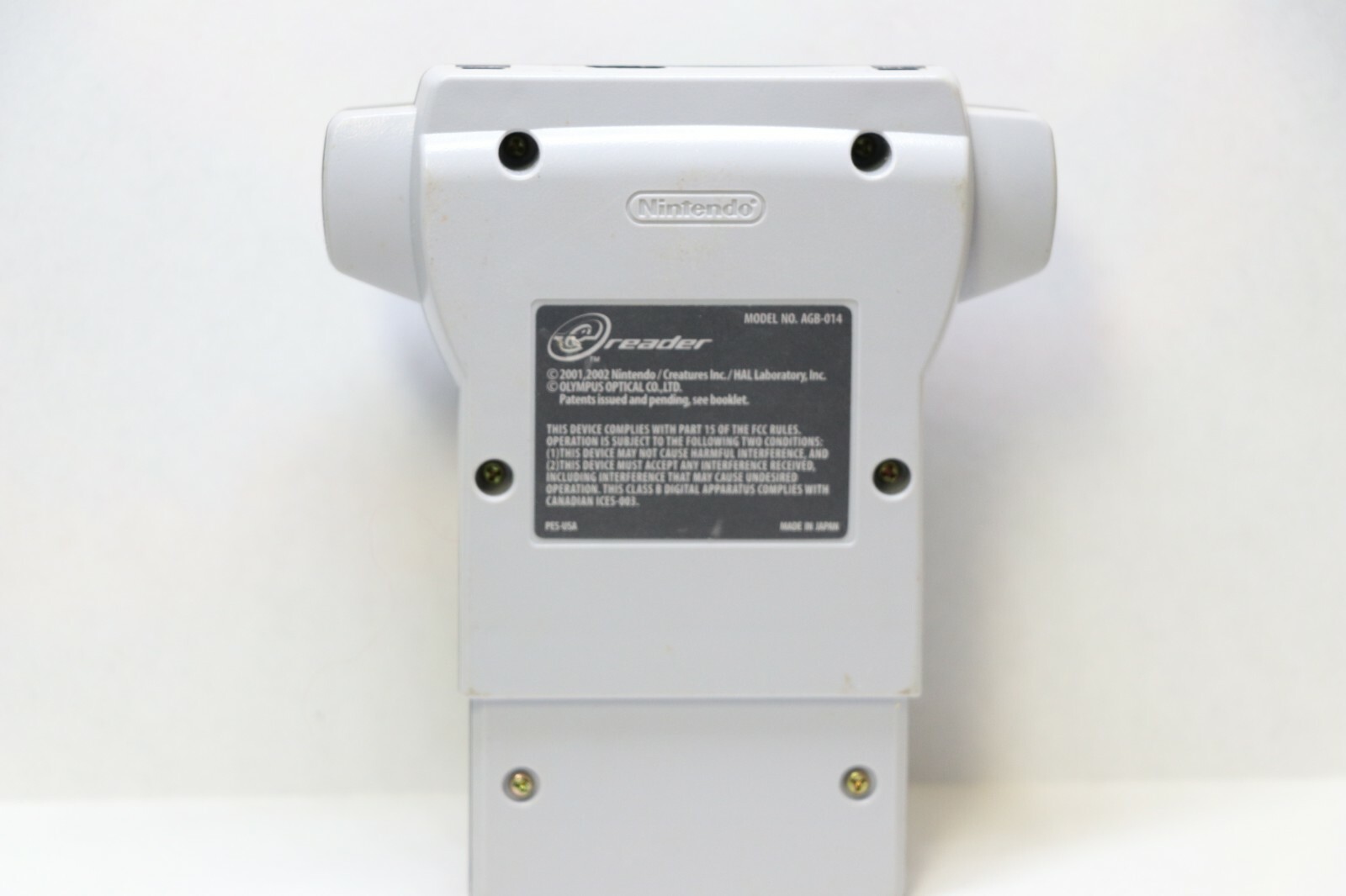 E-Reader for Nintendo GameBoy Advance