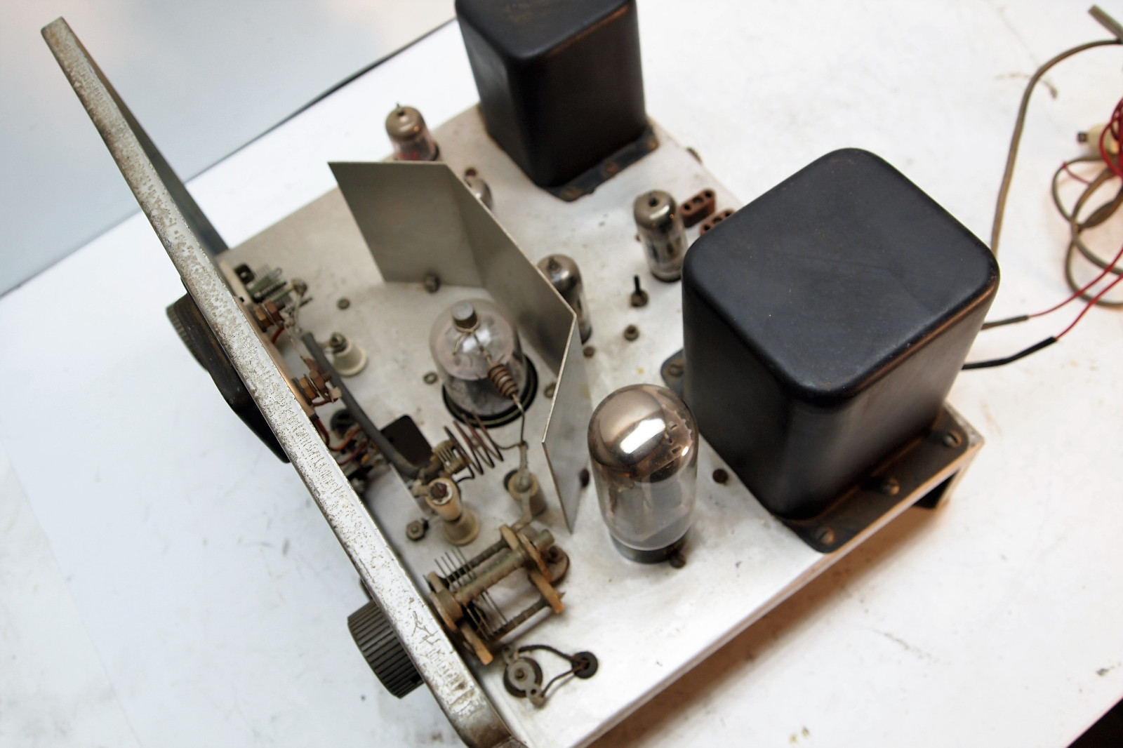 Vintage Heathkit DX-35 Amateur Transmitter Ham Parts Or Repair