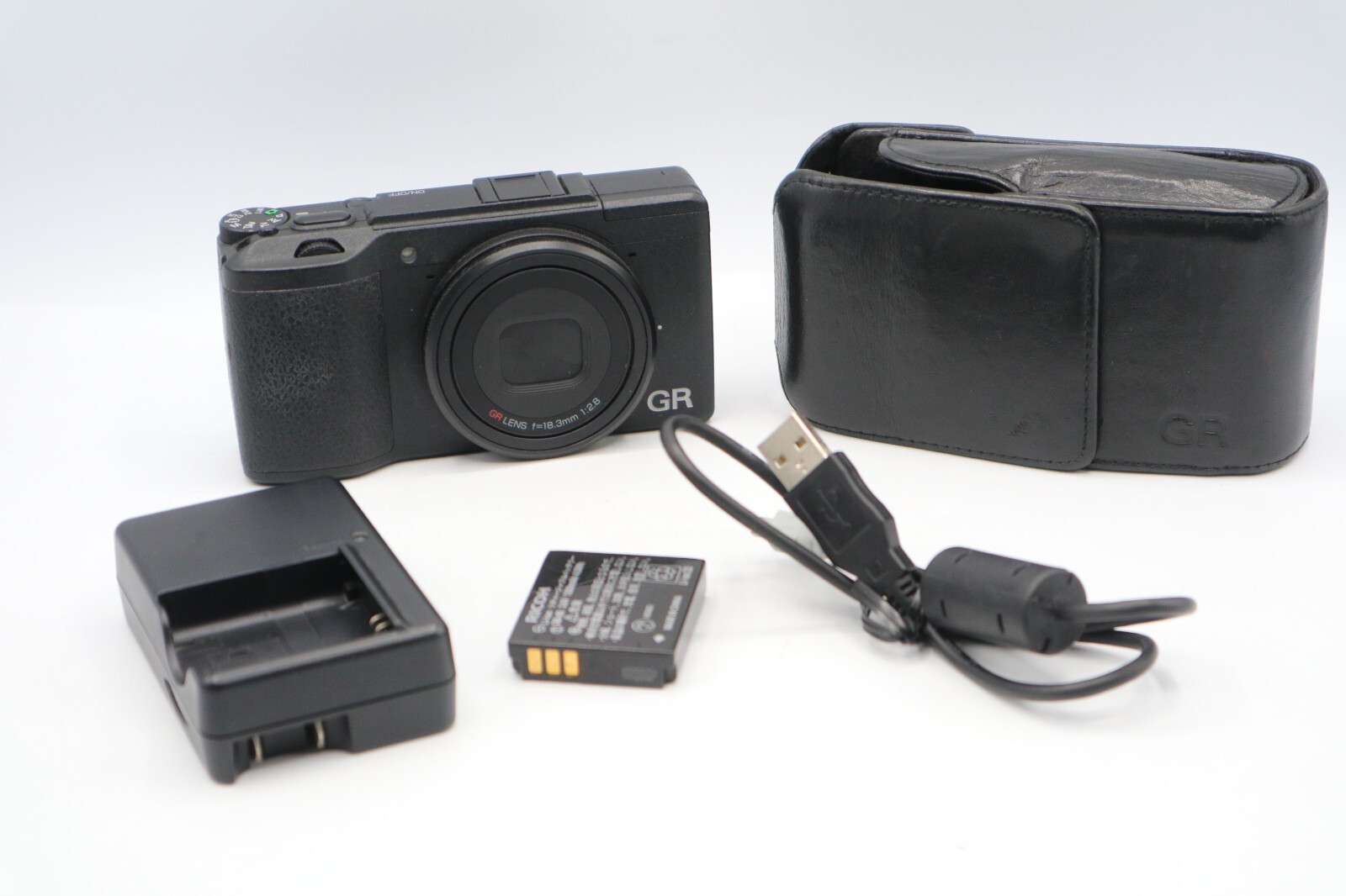 【美品】RICOH GR2 128GB SD付属 GR II with special edition Red Ring and SD Card - Ricoh