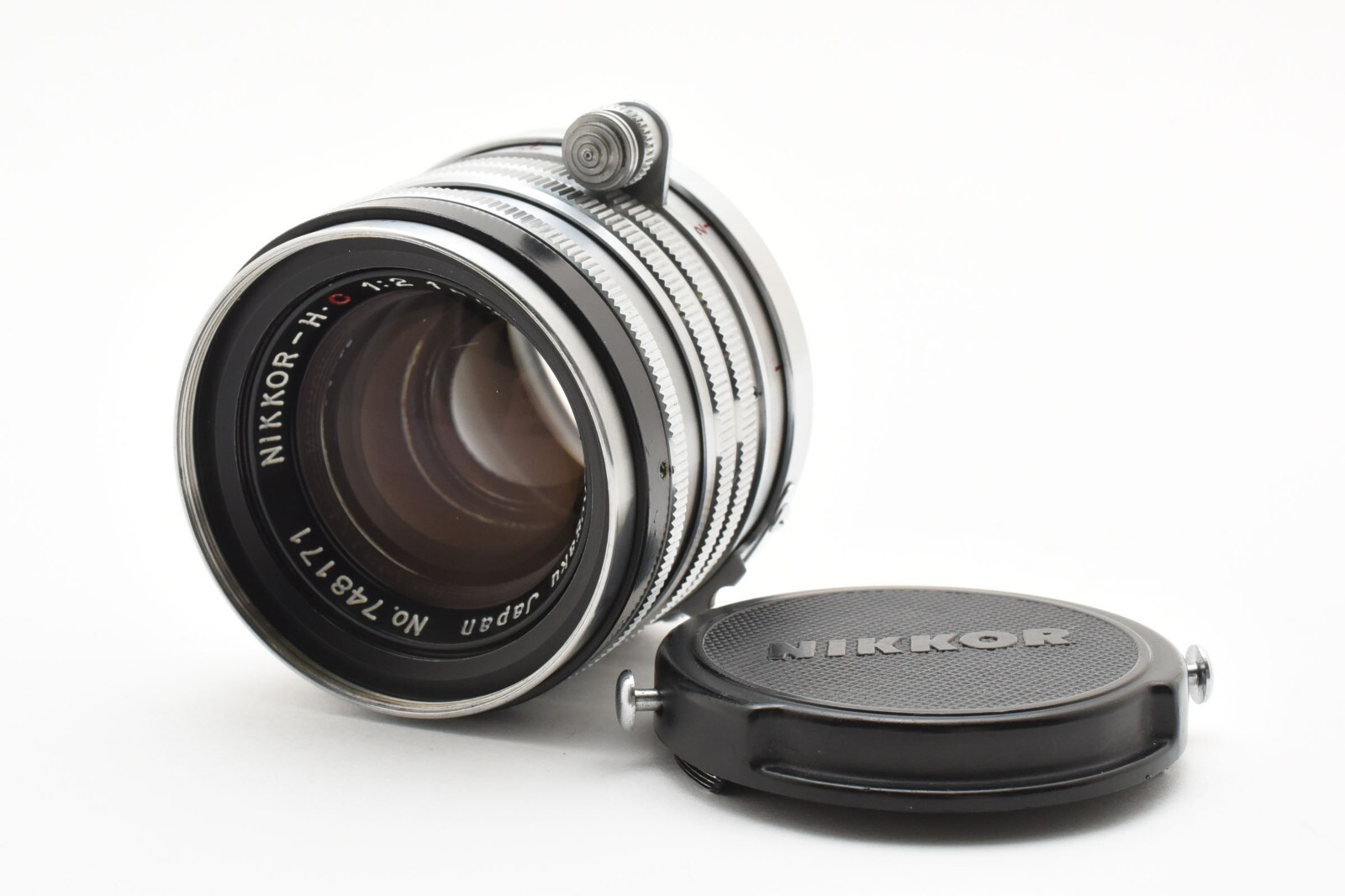 nikkor hc 50mm f2 黒帯 nippon kogaku L39 Nippon Kogaku Nikkor H C 5cm 50mm f/2 Lens L39 Black Belt