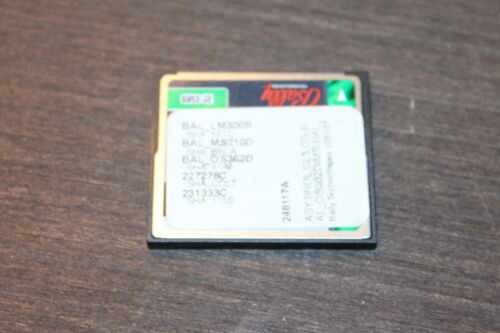 Bally Alpha A2 248117A Program Install OS 362-D 2GB CF Card 