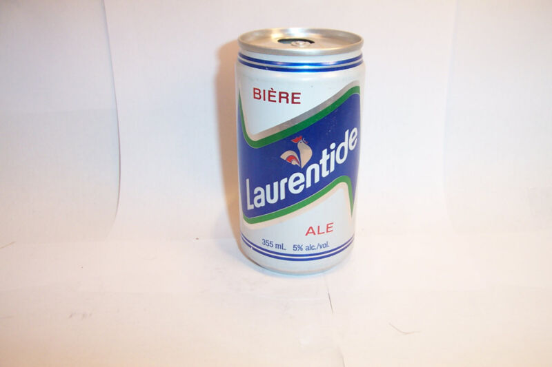 Laurentide Biere Ale    Aluminum    Brasserie Molson     Montreal  Quebec Canada