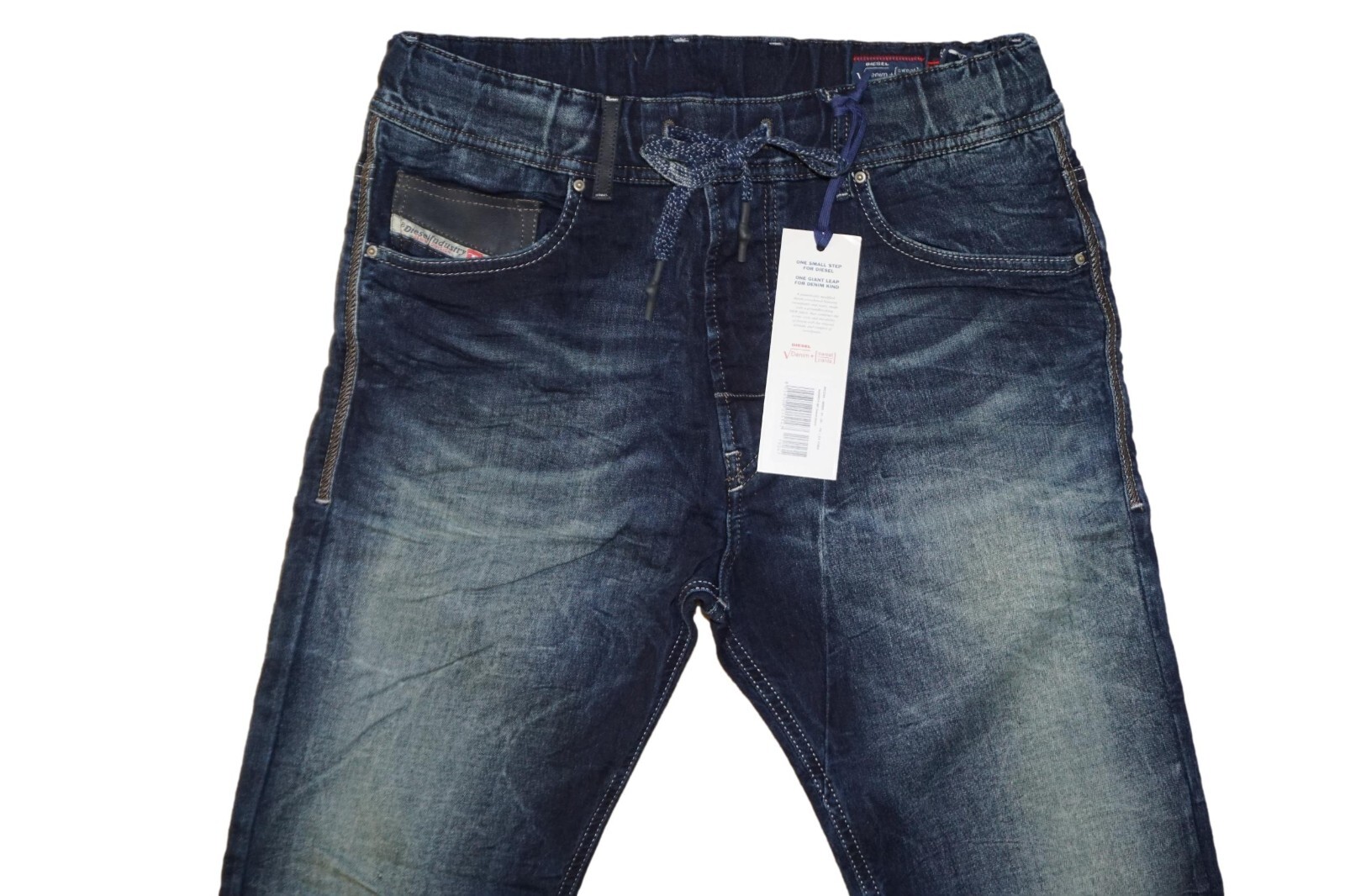 【DIESEL JOGG JEANS】NARROT-NE（W34／XL相当） $348 NEW Diesel NARROT DR-NE Sweat Jeans W32/WAIST ACROSS 17