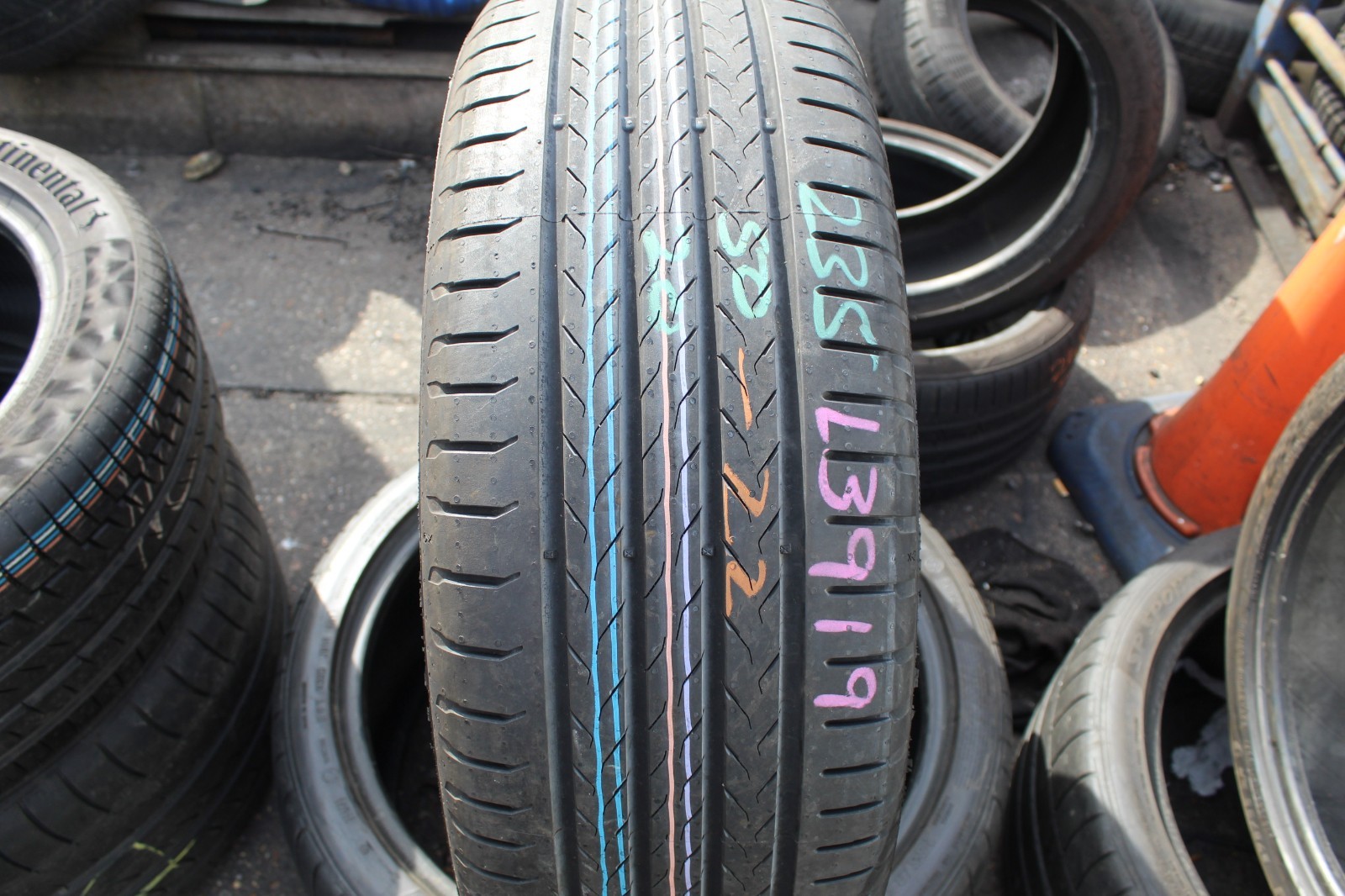 New 235 50 20 Continental, EC 6 Q, EV, XL, 104T, x1 Single Tyre (F1_tyres) L3919