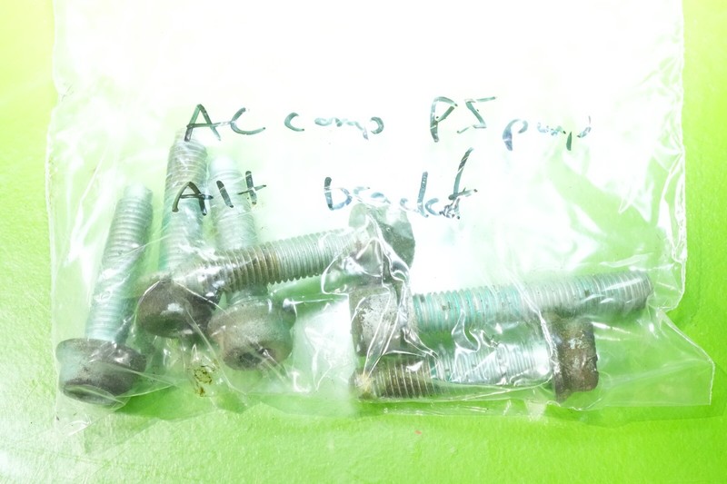 00-06 Audi TT OEM 1.8 AWP engine motor AC comp PS pump alt bracket mount bolts