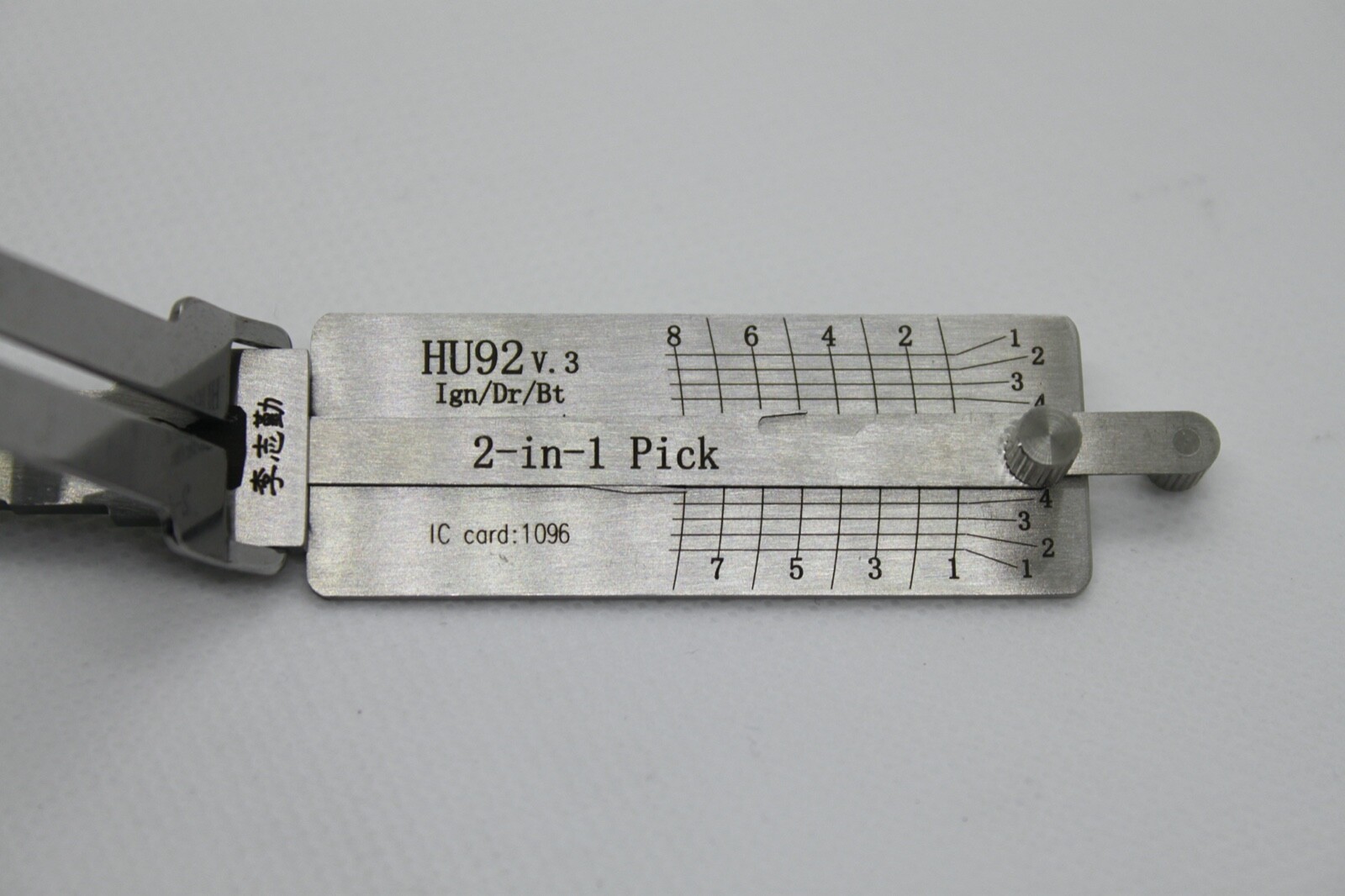 LISHI 2 in 1 PICK TOOL LOCK DECODER HU92 FÜR BMW MINI