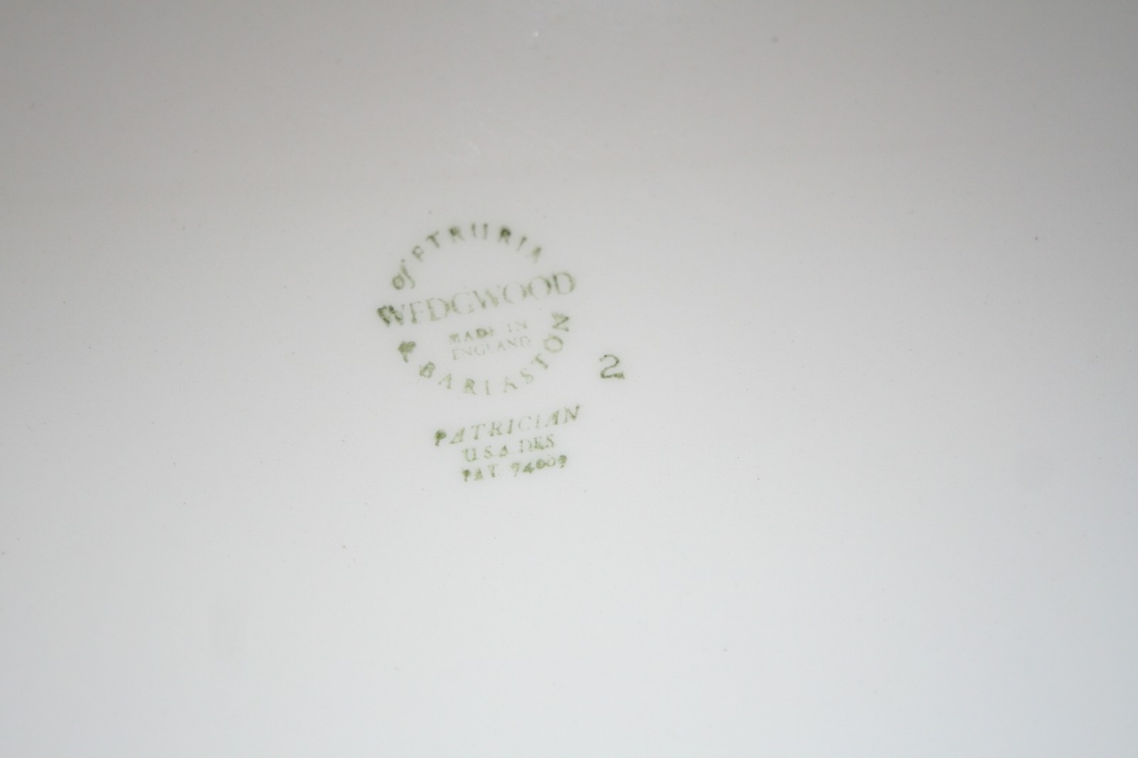 WEDGWOOD CREAMWARE OF ETRURIA PATRICIAN SERVING PLATTER 16