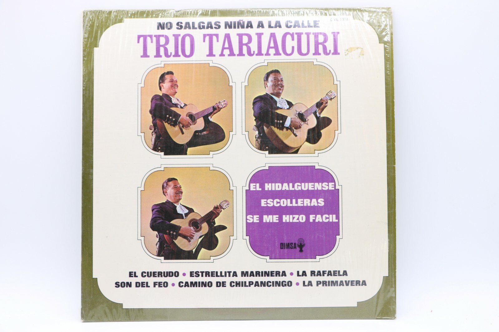 A35 Trio Tariacuri: No Salgas Nina A La Calle - 1975 Dimsa