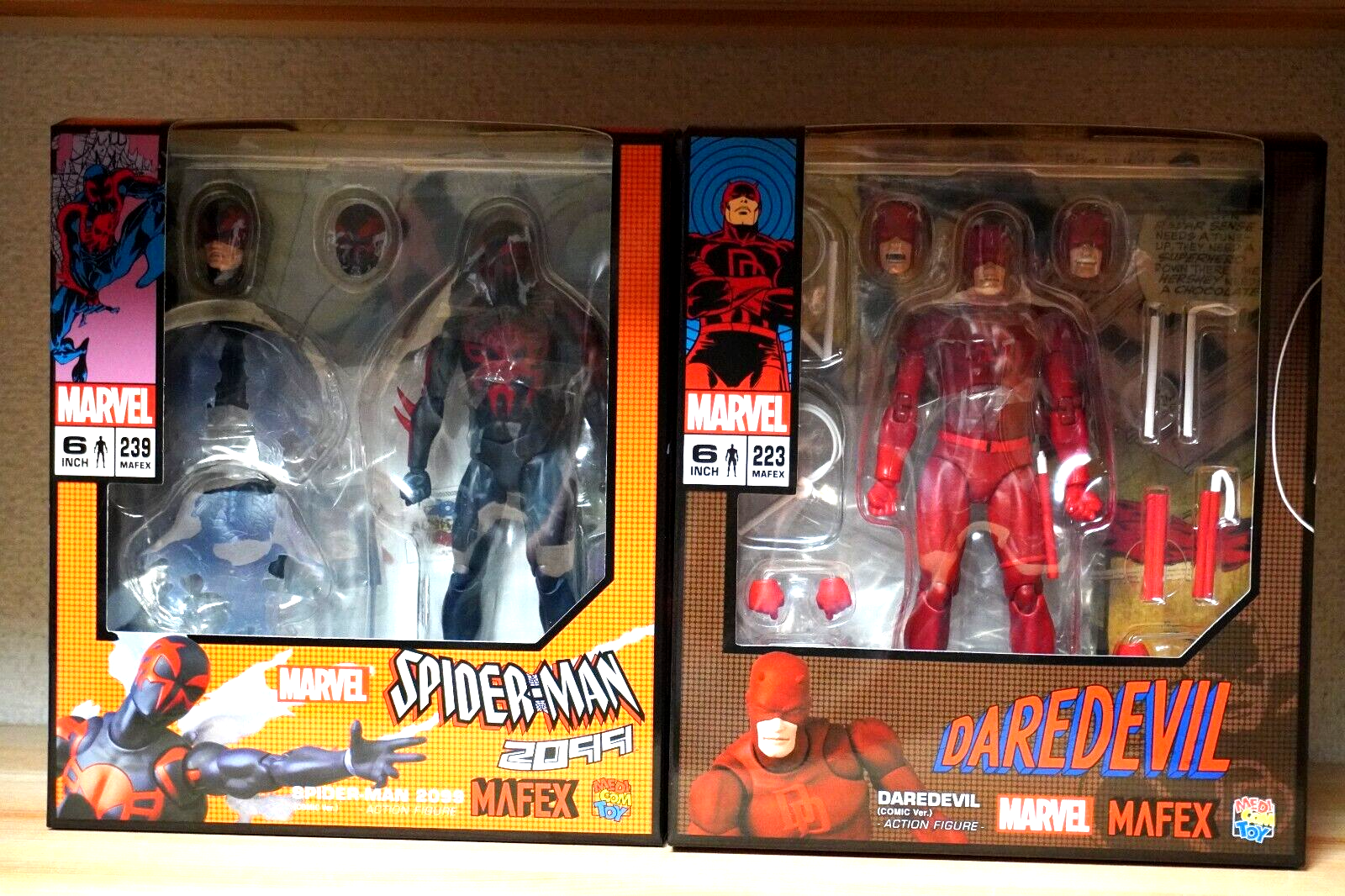 MAFEX DAREDEVIL デアデビル No.223 COMIC 2個セット Amazon.com: MAFEX No.223 Daredevil Comic Ver. Total Height