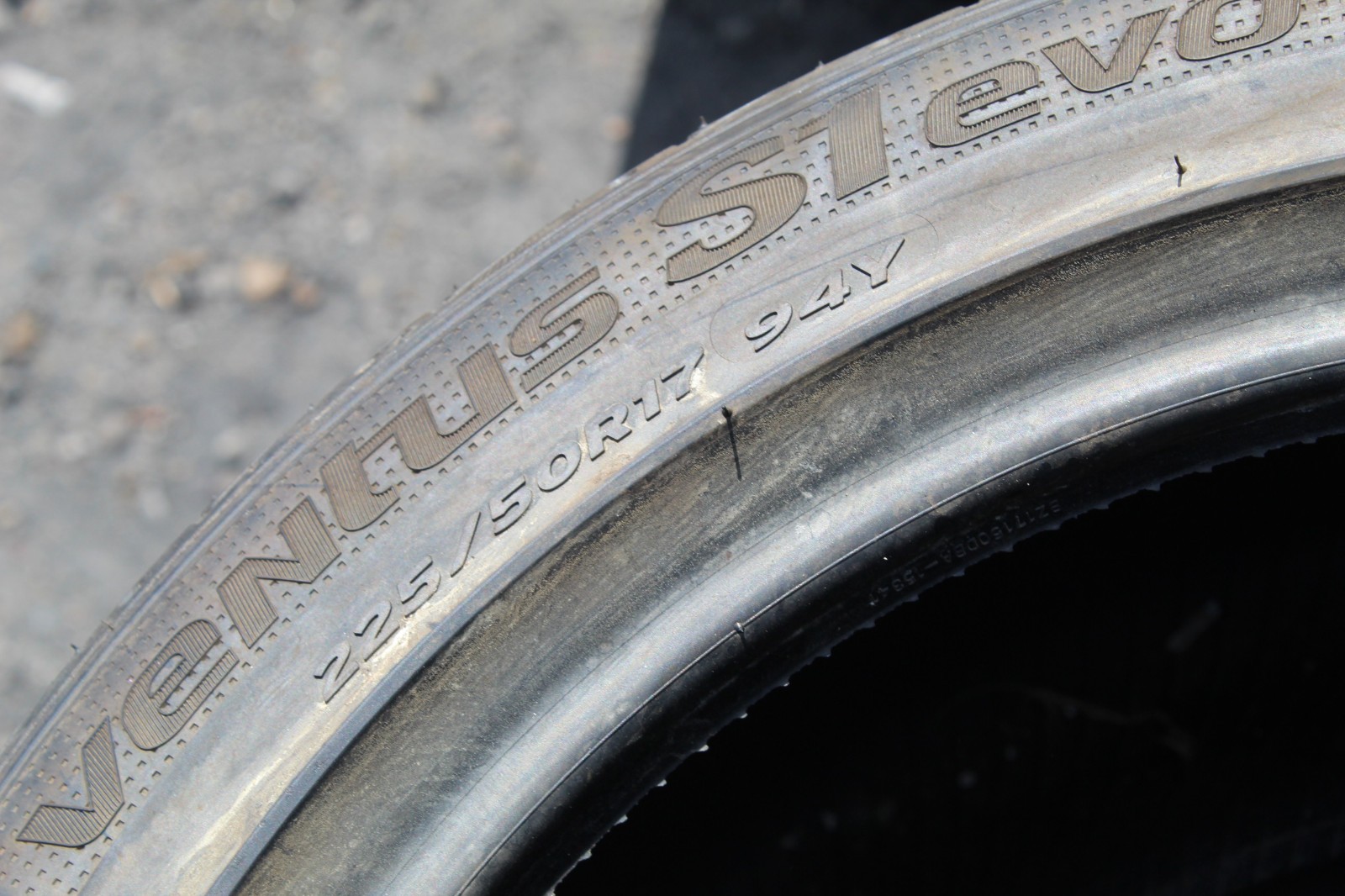 New 225 50 17Hankook, Ventus S1 Evo 2, AO, 94Y, x2 A Pair (F1_tyres) L3599